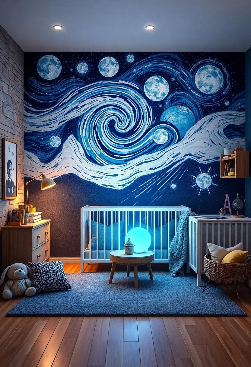 Moonlit Sound‍ Machine: ⁢Lull your‍ child to sleep with a sound machine that plays ⁣gentle space sounds along with soft glow features mimicking moonlight