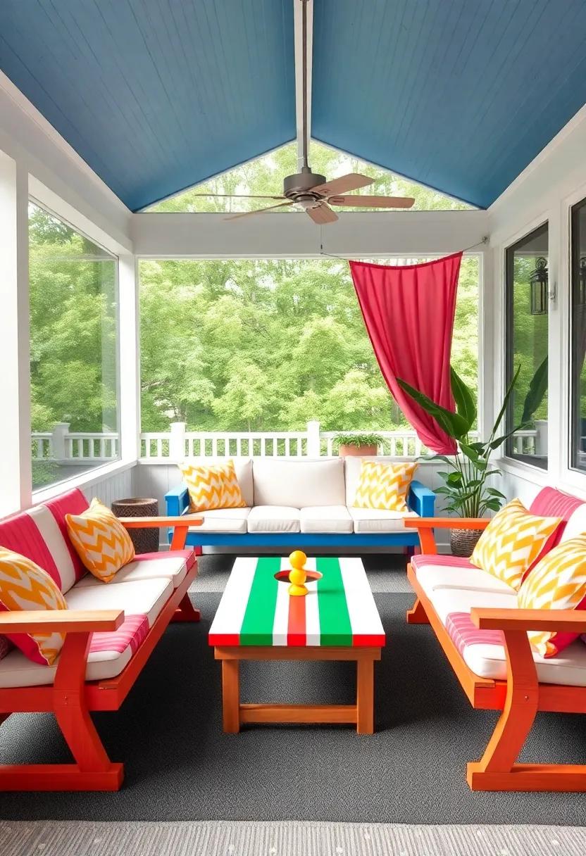 Fun outdoor Games: Incorporate colorful yard ⁣games like ⁤cornhole or giant Jenga that add both function and style⁣ to your​ space
