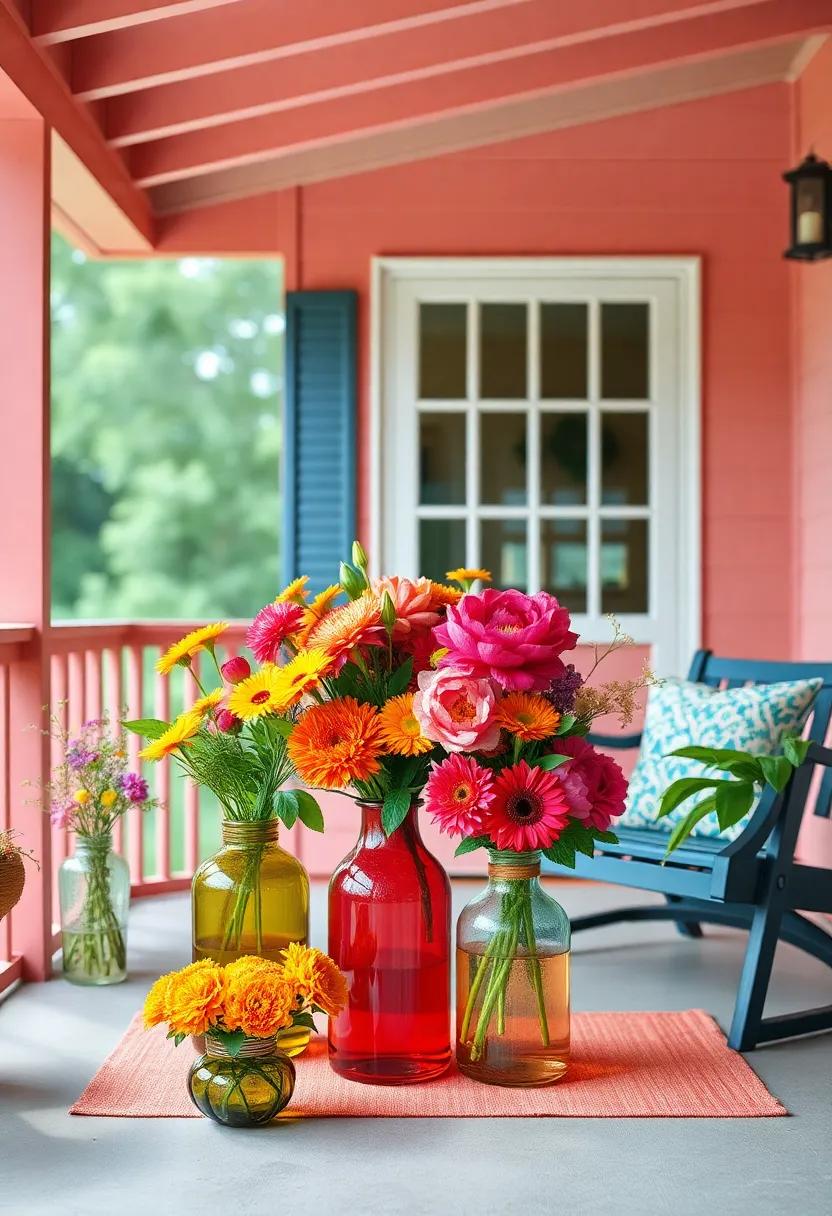 Vibrant Outdoor Rugs: Choose an outdoor rug with a striking design ‍to tie the space together‌ and provide a splash ⁣of color underfoot