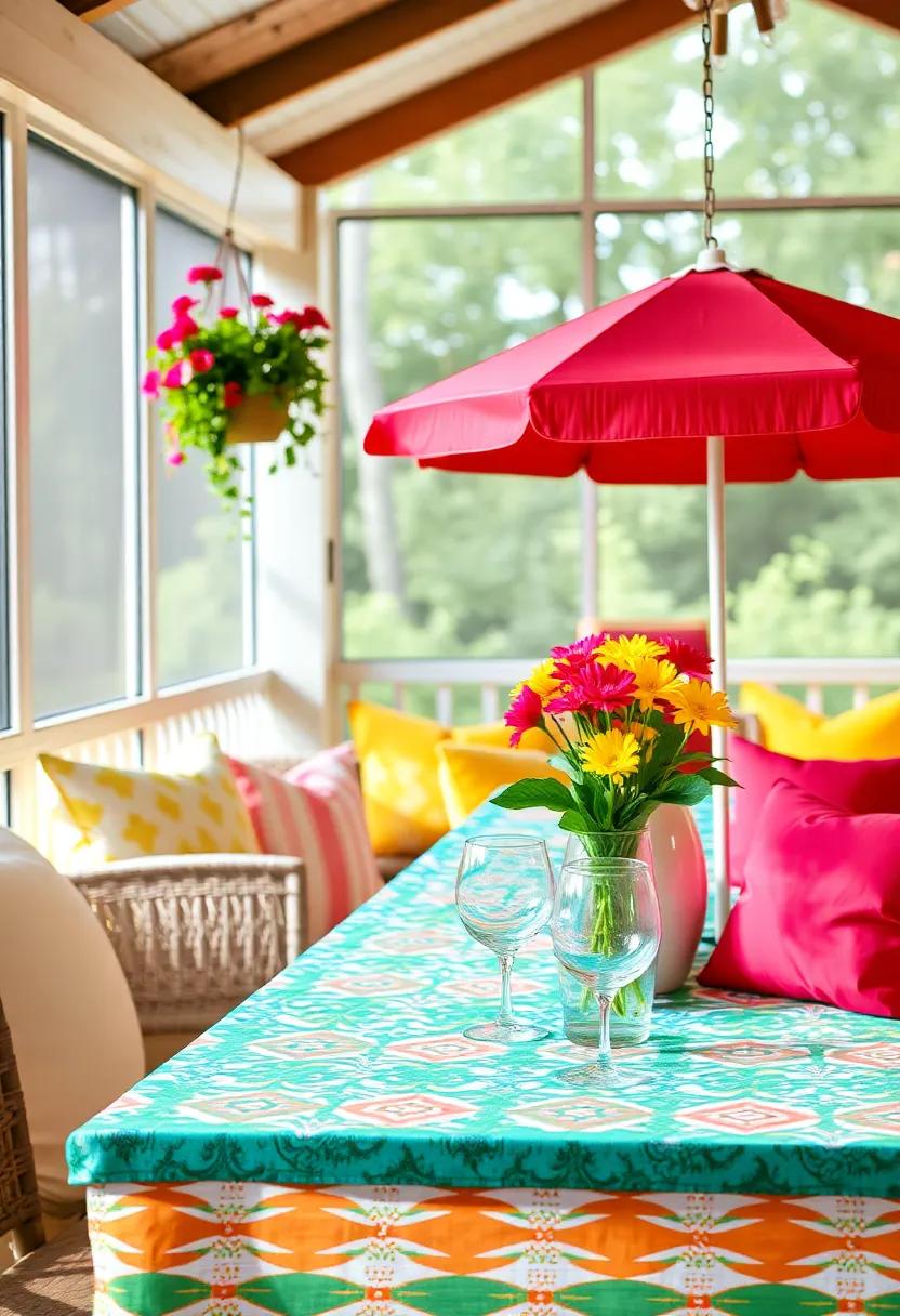 Compostable Table Decor: Use ‌biodegradable or compostable table decorations‍ in ‍brightly colored ⁢patterns for eco-friendly entertaining