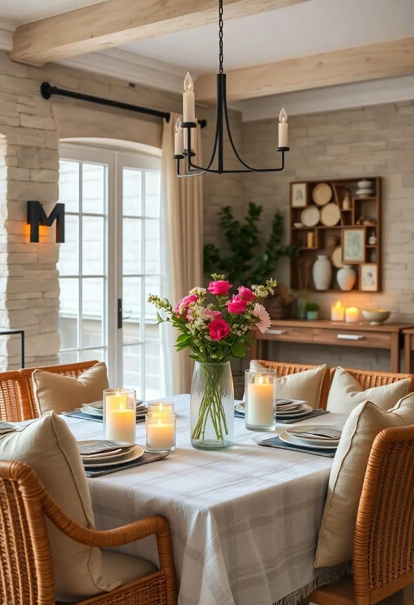 Candlelit Evenings: Create a warm atmosphere during summer evenings with citronella candles that deter bugs while providing ambient light