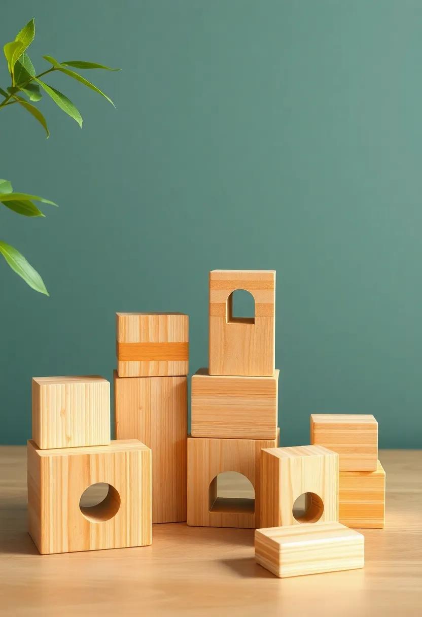 Bamboo Building Blocks: Discover​ the versatility of bamboo, a sustainable material that makes for durable and eco-friendly building blocks, encouraging creativity without harming ‍the planet