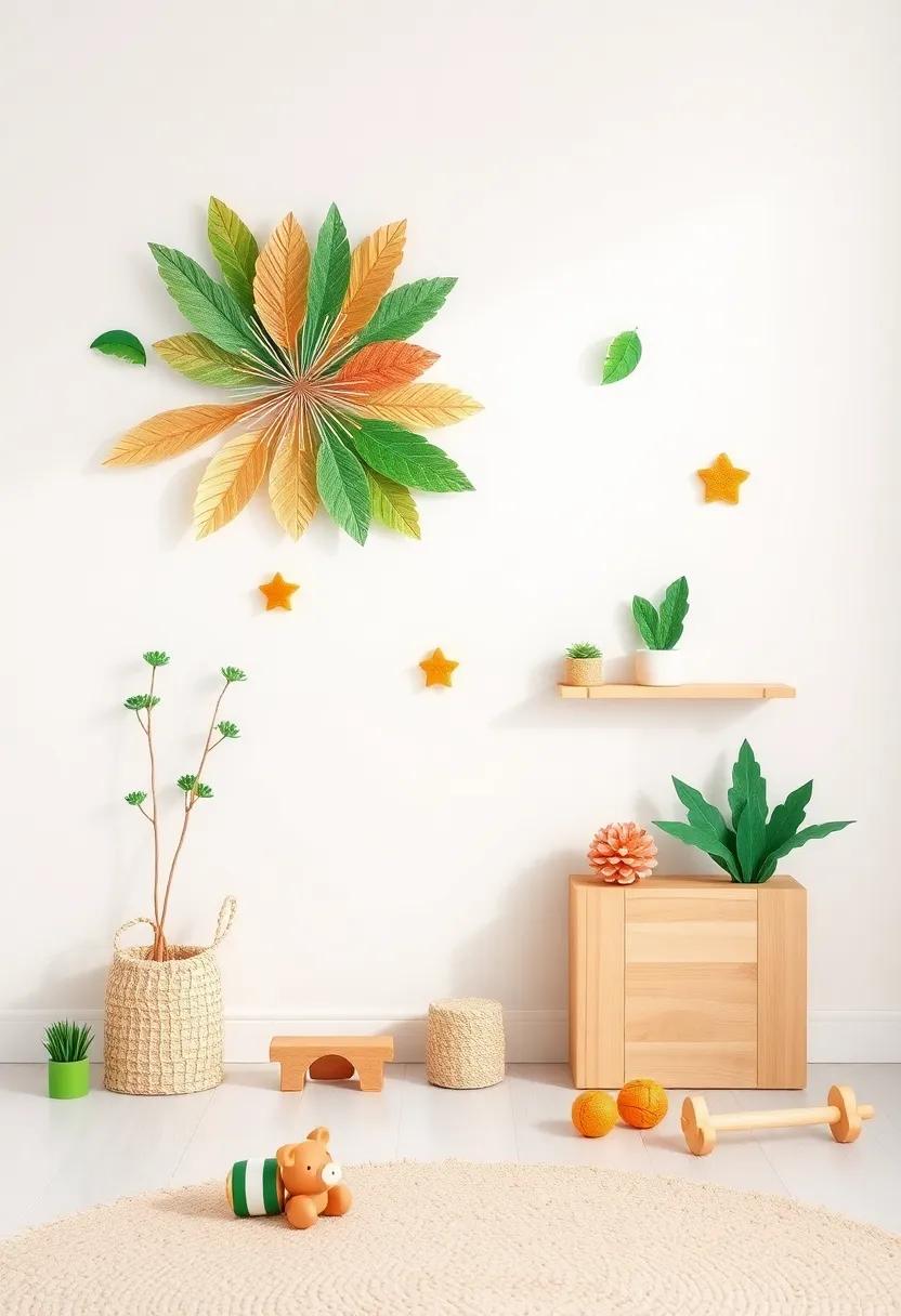 Eco-friendly Wall Art:‍ Decorate children's rooms with wall‌ art made from recycled materials or nature-inspired ⁣themes, creating a calming and beautiful atmosphere