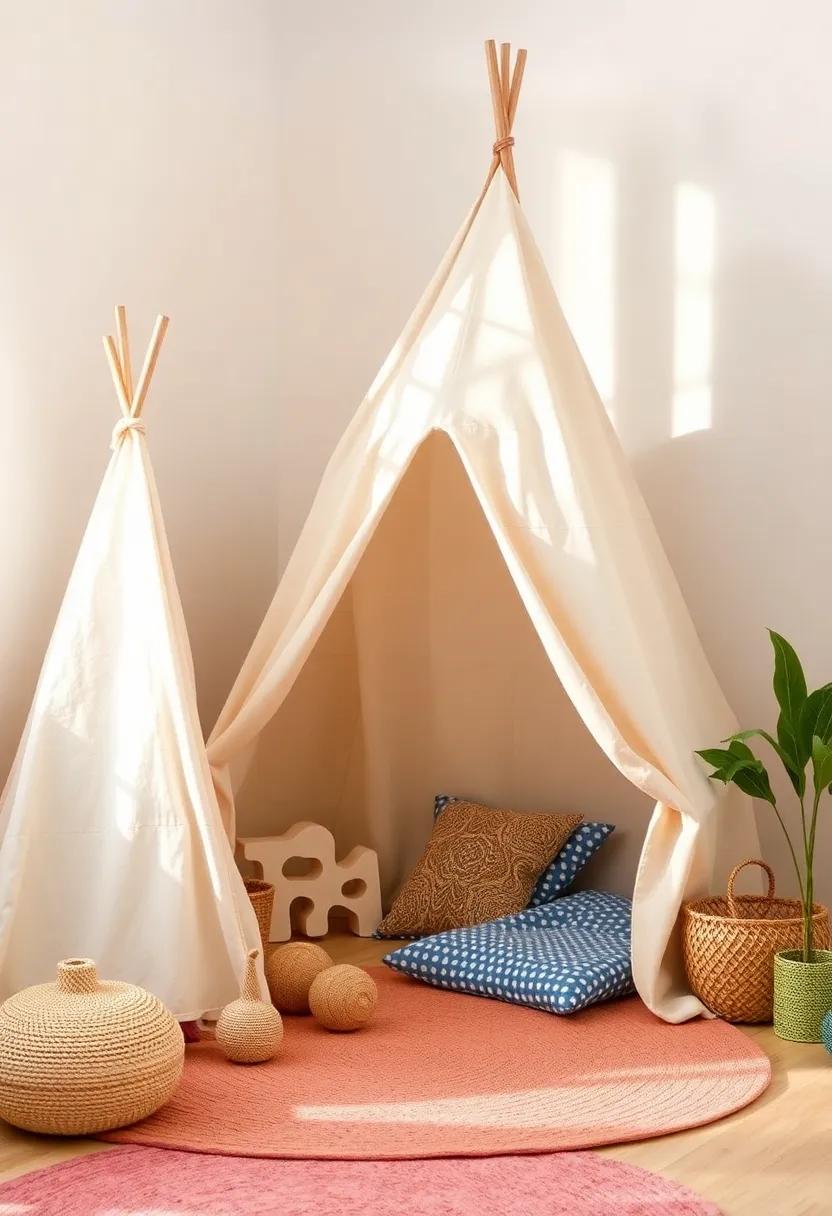 Cloth Play Tents: Set up a cozy play area with tents made from organic⁤ fabrics, providing children with ⁣a natural space to ⁢spark their ⁢imagination