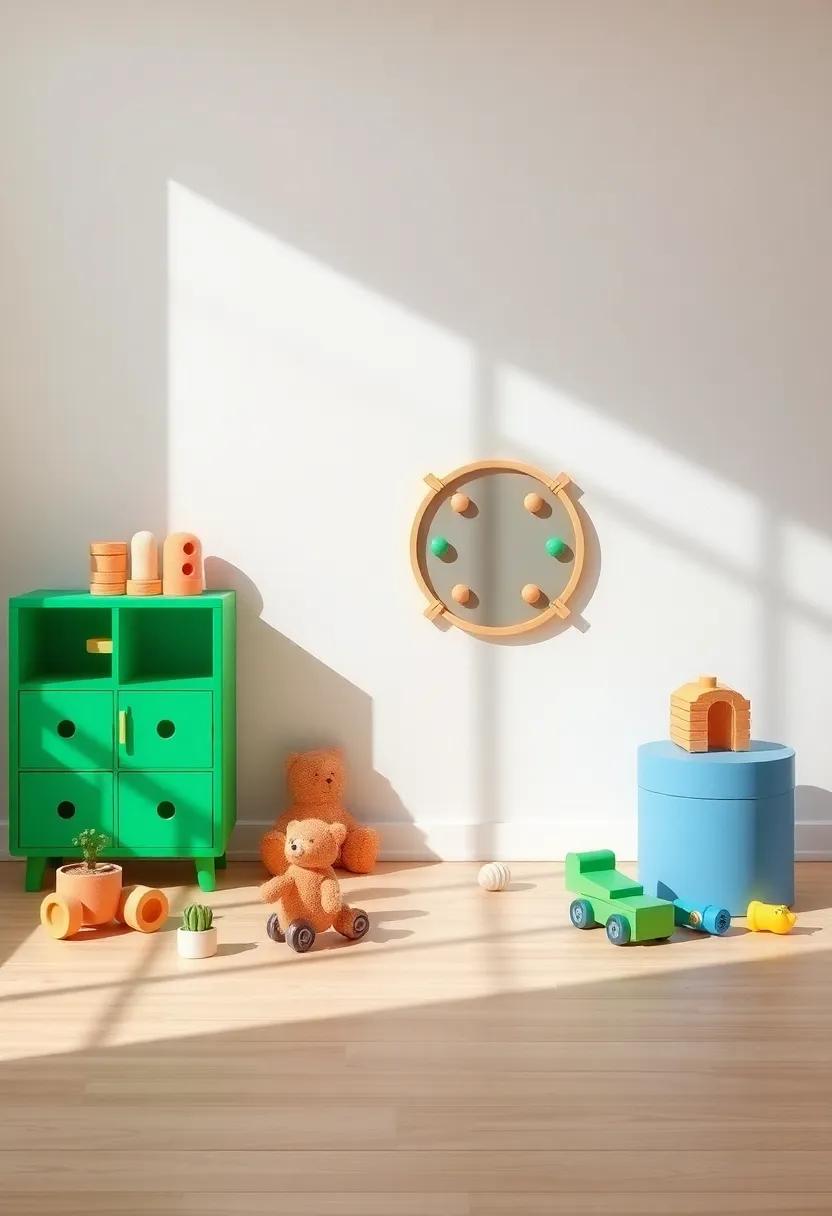 Minimalist Toy Rotation: Adopt a minimalist approach to toys, rotating playthings regularly to keep things fresh while minimizing clutter and waste