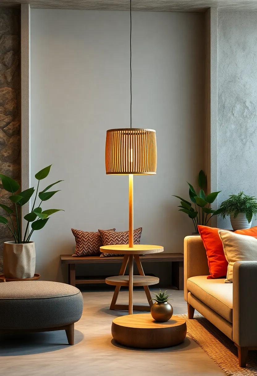 Bamboo Table Lamp with Adjustable Height – Versatile and eco-friendly, this lamp adjusts to your lighting needs while enhancing your decor