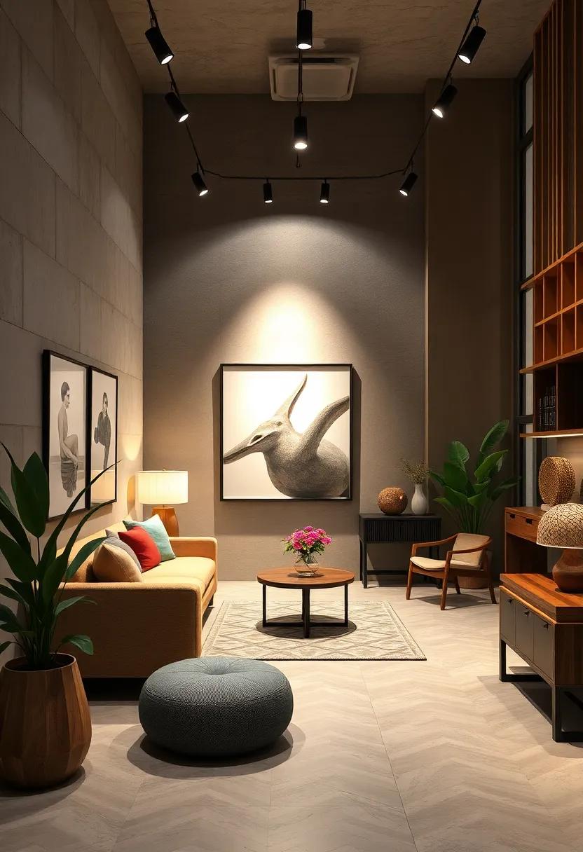 Bamboo Spotlight for Art Displays – A creative lighting solution that highlights artwork or architecture, while remaining eco-conscious