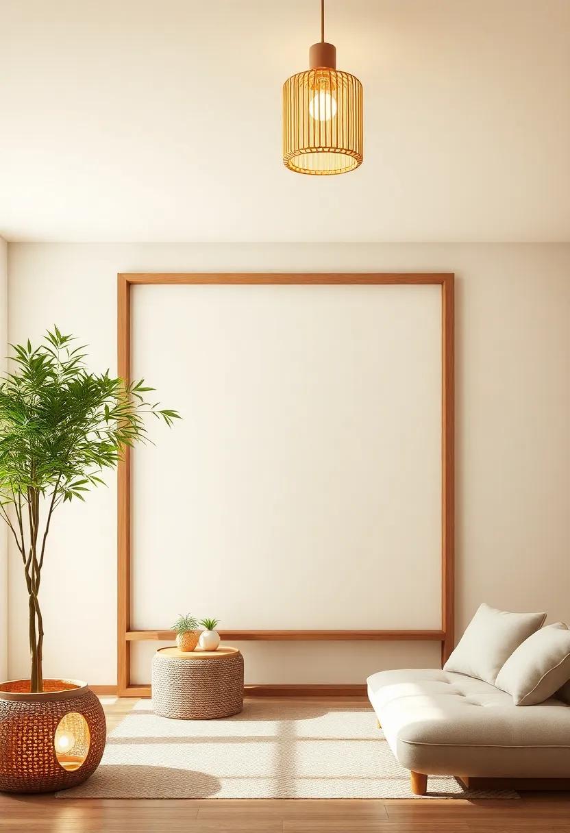 Creating Ambiance: How Bamboo Lighting Enhances Interior Design