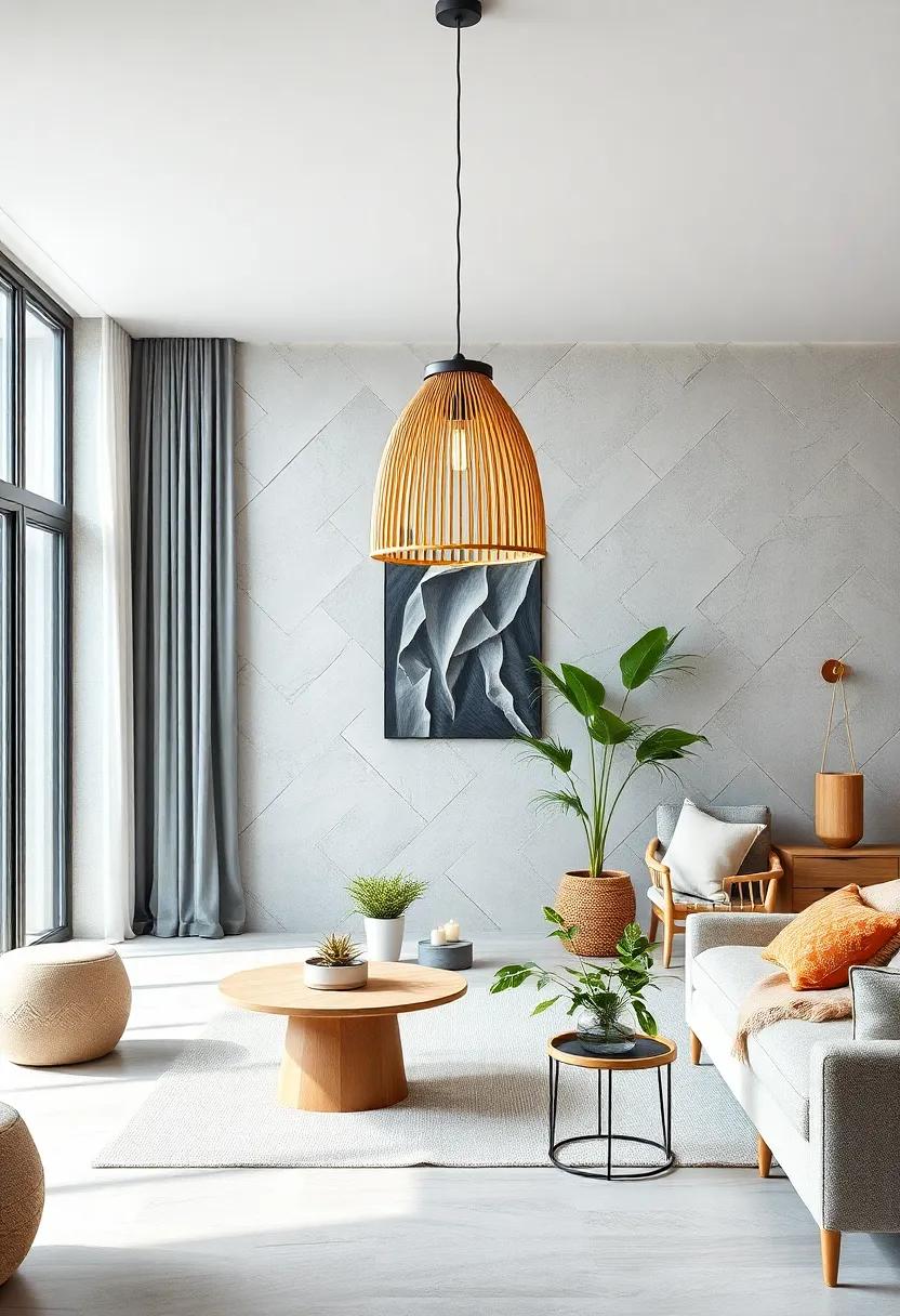 Scandinavian-Inspired Bamboo Lamp – Sleek and functional, this lamp brings a touch of Scandi style to any room