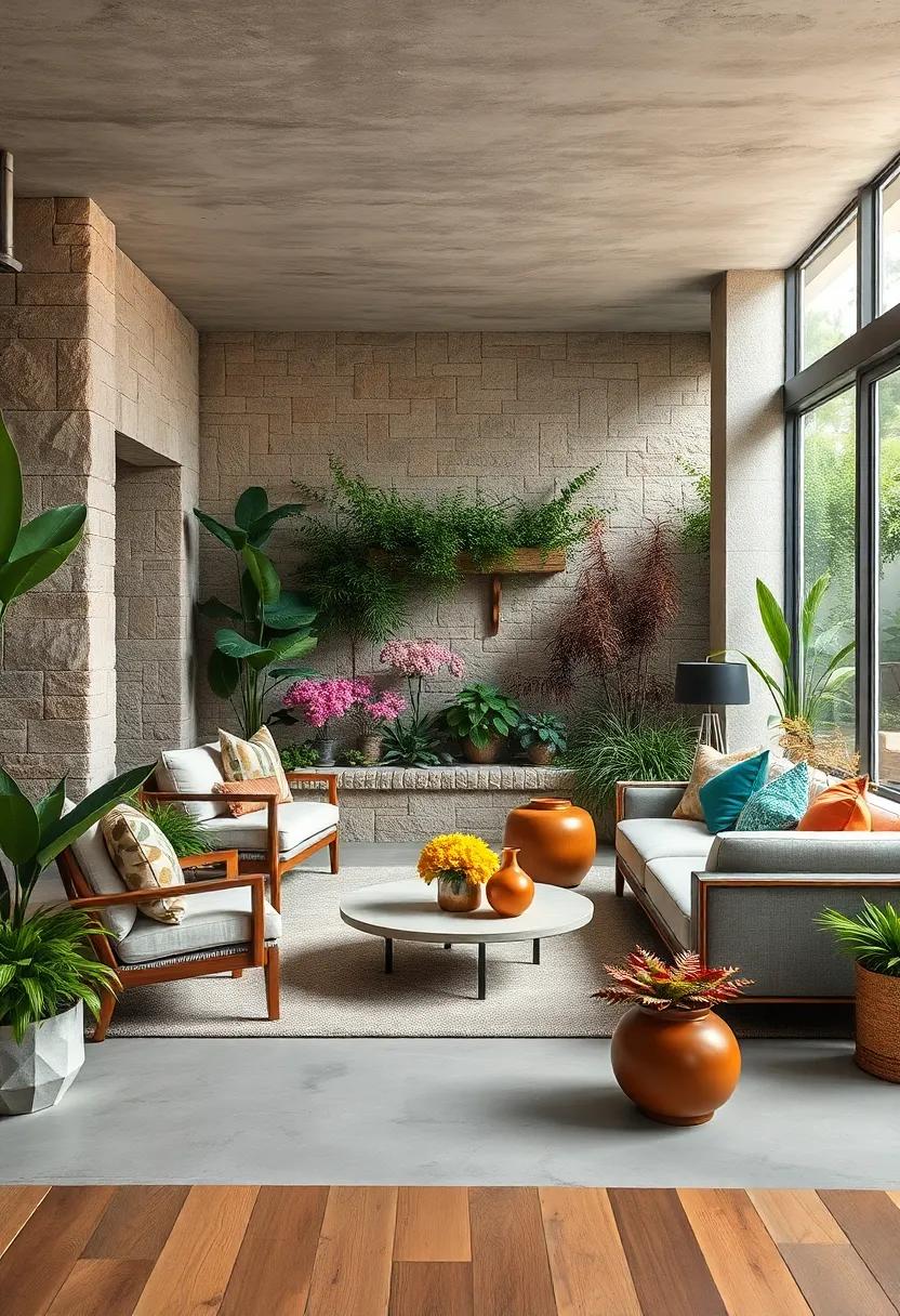 Unveiling Color Palettes: Designing Landscapes with‍ Native Hues