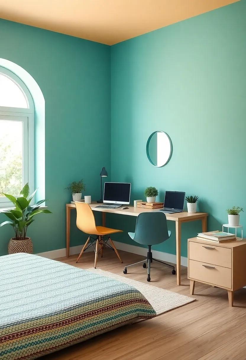 Creating Versatile spaces with color: Flexibility for Study, Hobbies, and Socializing