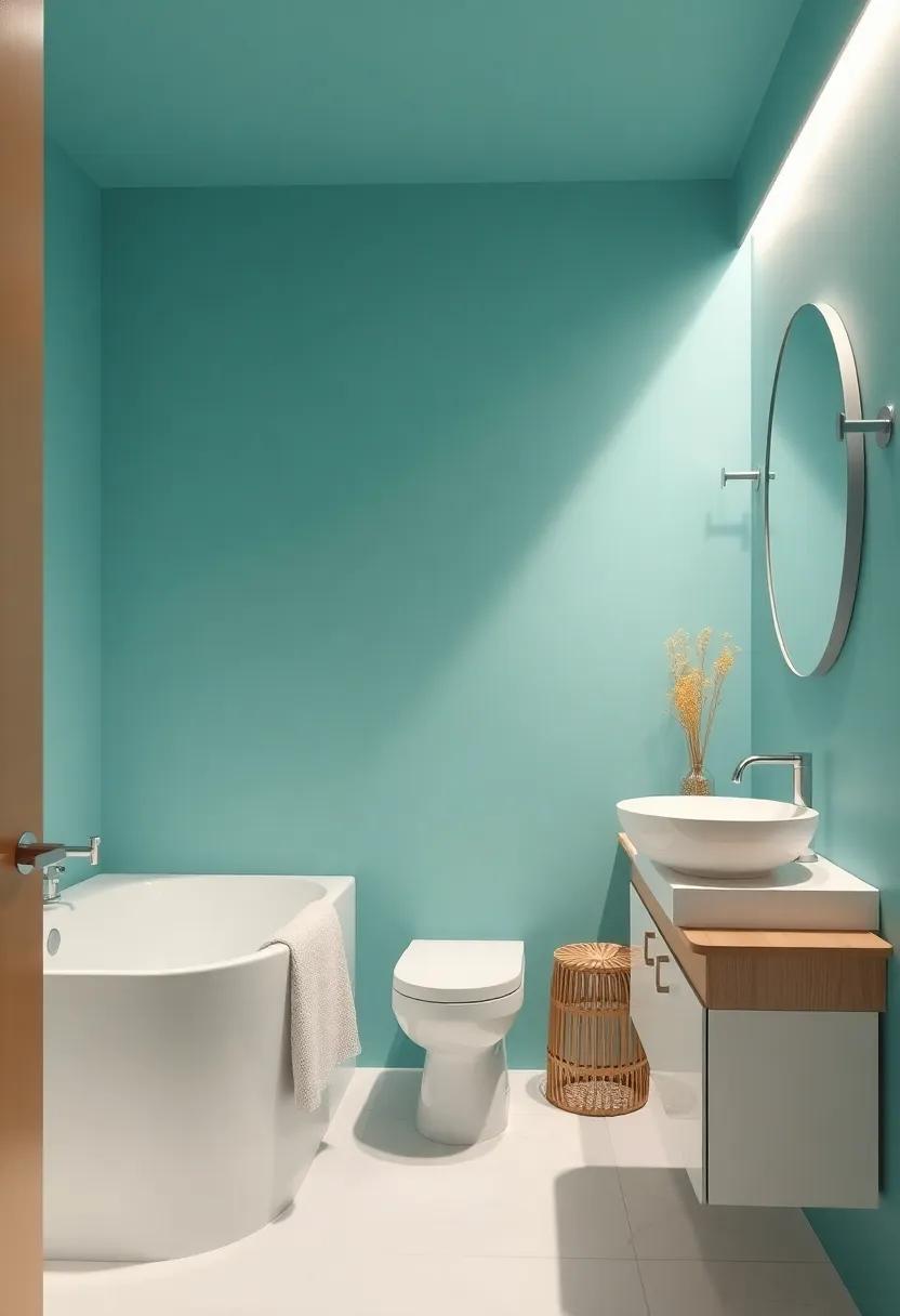 Chic Color Palettes That Make Small Bathrooms Feel Spacious