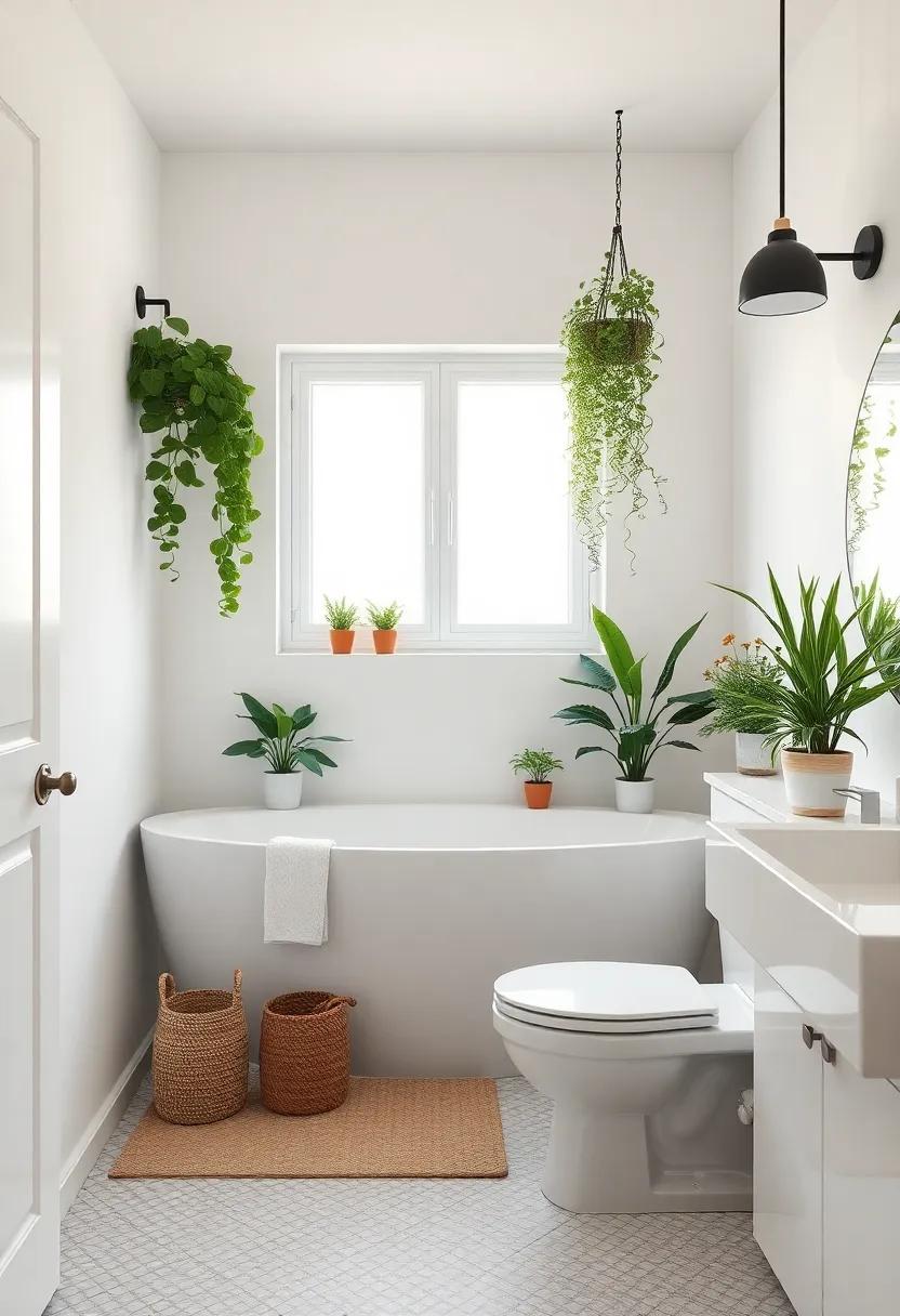 inviting Nature Indoors: Integrating Plants into Your Bathroom Design