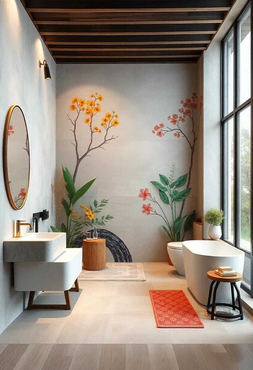 Mosaic Magic: Integrate traditional mosaic patterns with modern geometric shapes to create a vibrant, eye-catching focal point