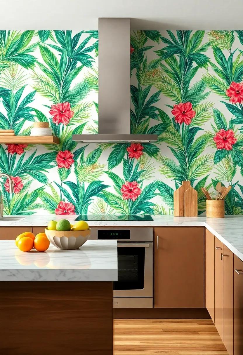 Exploring Exotic Patterns for an Island Vibe in Your Backsplash