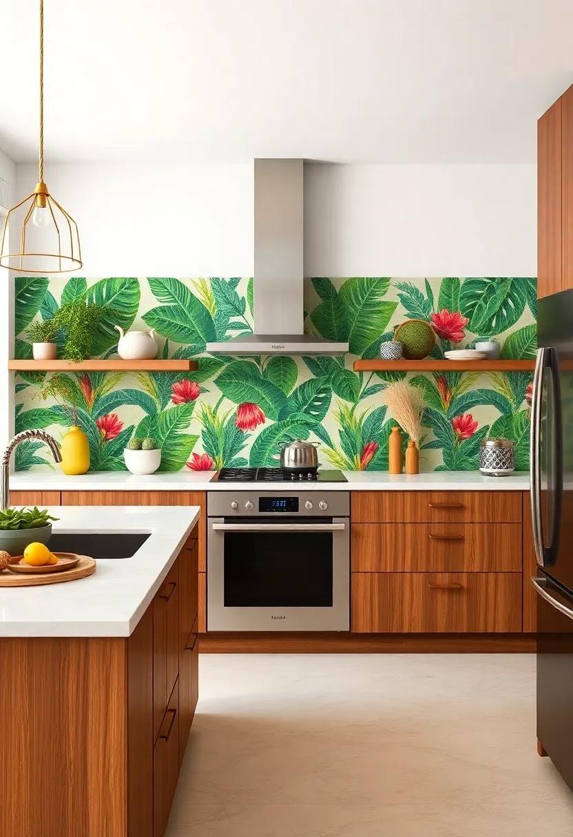 Innovative Ideas for Integrating Tropical Themes in Your Kitchen