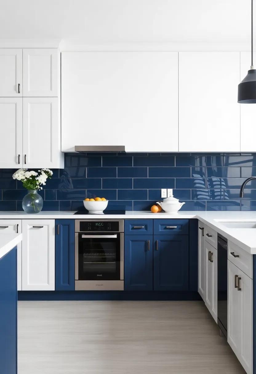 Timeless White and Navy: A Classic Pairing for Elegance