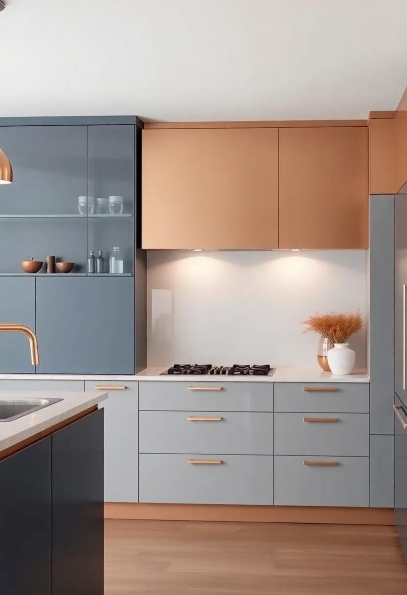 Creative Use of Metallic Hues with Two-Tone Designs