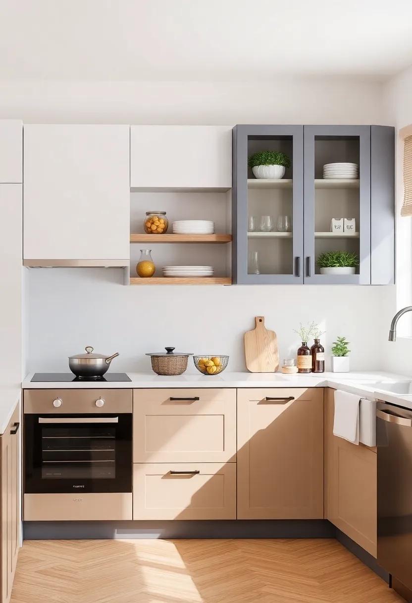 Curating Accessories that Elevate Two-Toned cabinet Designs