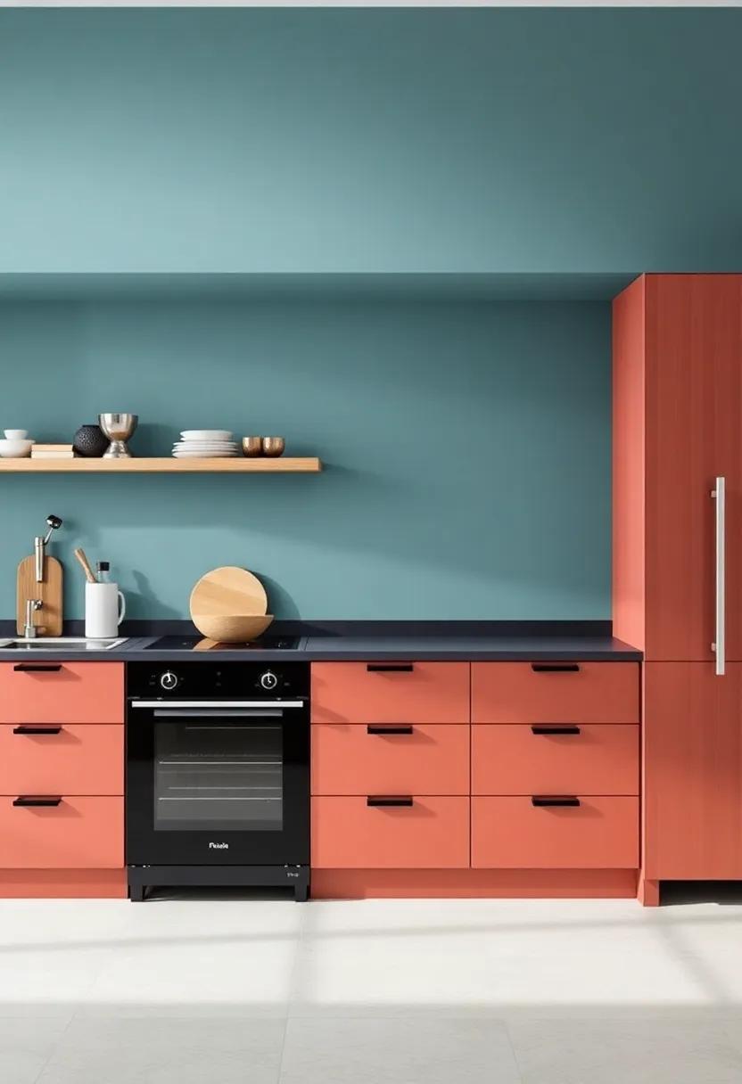 Revamping Small Kitchens: The Space-Enhancing Effect of Dual Colors