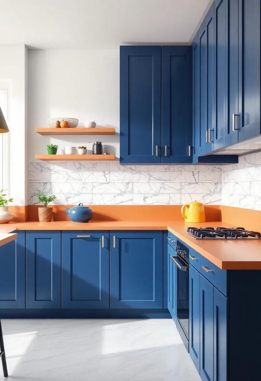 Transforming your Kitchen's Mood with a Splash of Color and Contrast