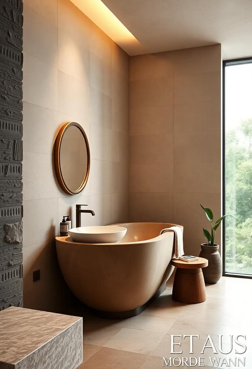 Contrast in Fixtures: Swap out standard faucets for brushed bronze or ⁢gold ones, introducing⁢ luxurious metallic elements that harmonize with the brown and ‍cream ⁢palette
