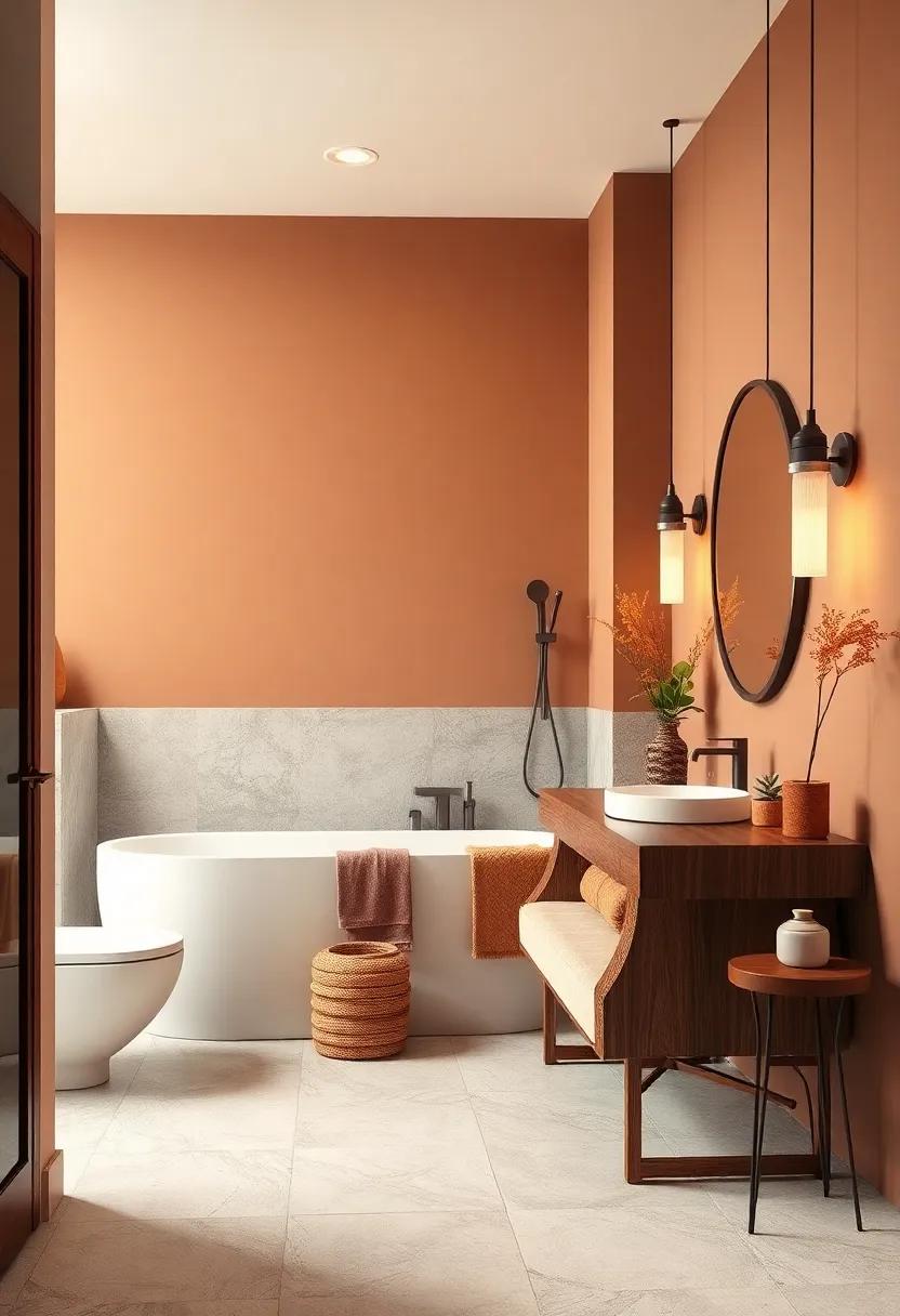 Start⁤ with a fresh Coat: Begin your makeover by painting the walls a​ soft cream color, providing a bright canvas that enhances the warmth of brown accents