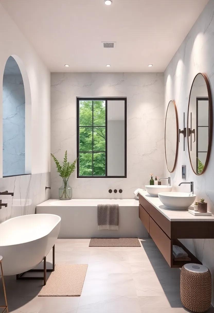 Personalized Details: add personal finishing touches—think gray and white decorative pieces—that reflect your unique style within this chic two-tone palette