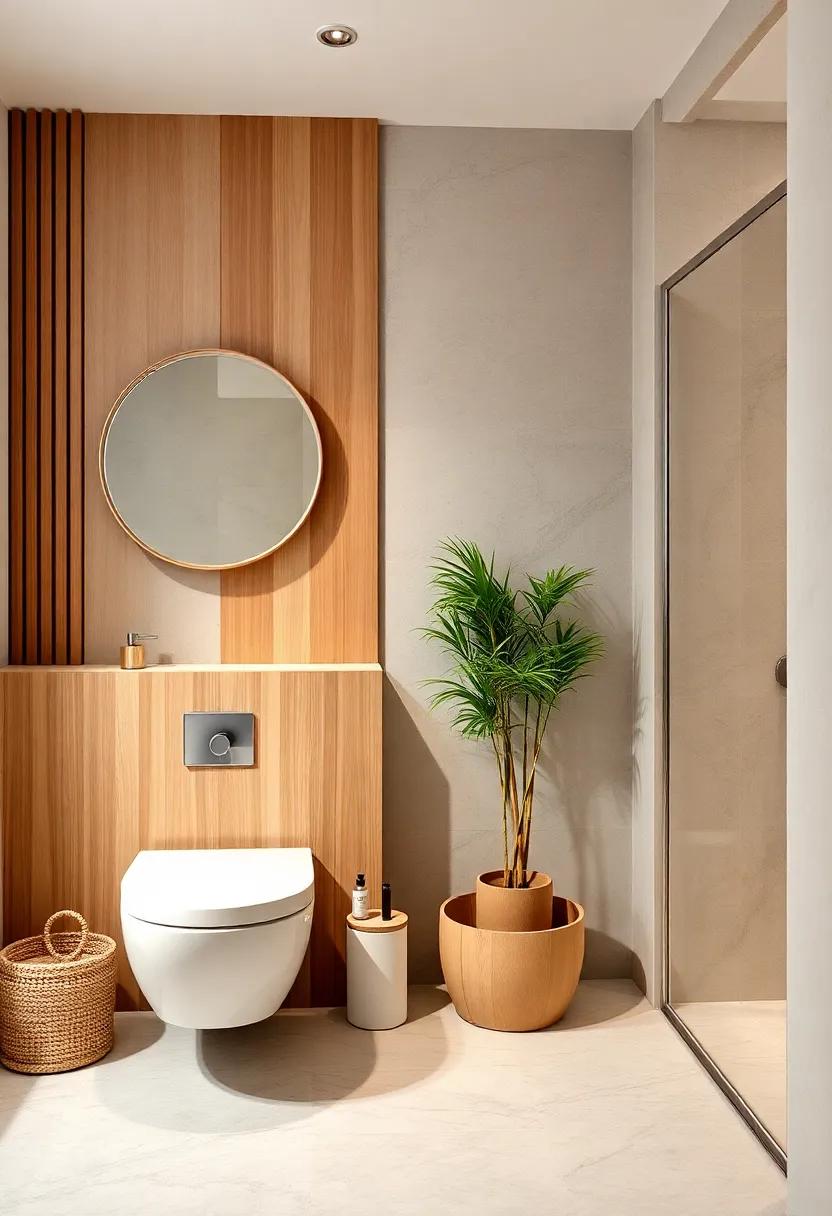 Incorporate Natural Materials: Bamboo and Wood Accents for Warmth
