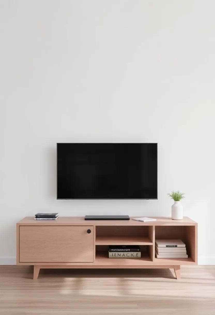 Chic​ Scandinavian TV Units that Embrace Minimalist Living