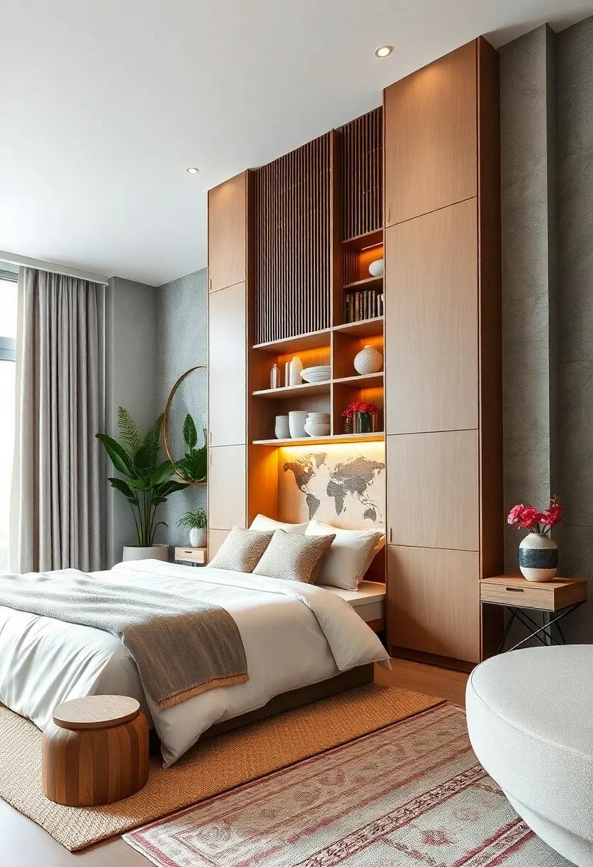 Hidden Wall Cabinets: Consider​ hidden cabinets that blend into the ​wall, providing functional storage without compromising the aesthetic of⁤ the ​room