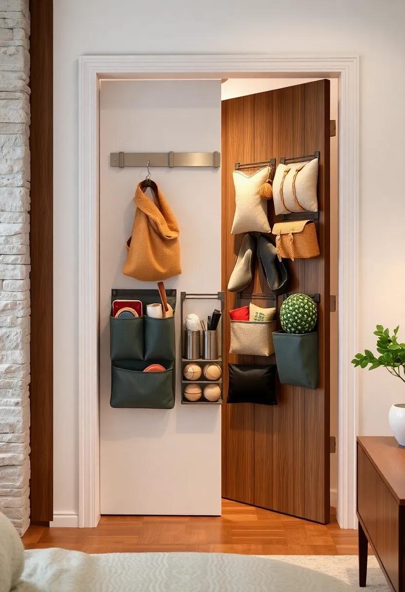Over-the-Door Organizers: Maximize the backs of doors with⁢ over-the-door‌ hooks or pockets,⁤ perfect for storing shoes, accessories, or ‍small items that tend to clutter