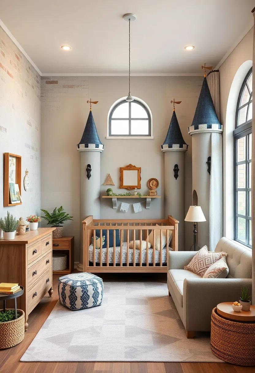 Charming Castle: ‍Design a playful ‍kingdom with whimsical castle ⁢decor,⁤ knights, and princess themes that create a⁣ magical atmosphere ‍fit for little royalties