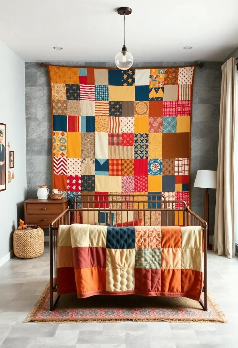 Handcrafted Quilts: ‌Decorate the nursery with a lovingly made patchwork quilt‌ that adds warmth and a​ personal touch to ⁢the room