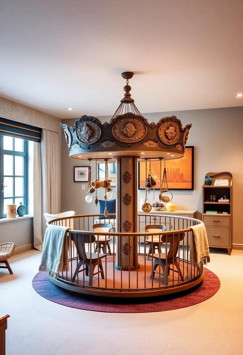 Keepsake Carousel: Create ‍a rotating display of ⁢treasured items, from baby shoes to⁤ lockets, to celebrate‍ your child's journey in a sentimental way