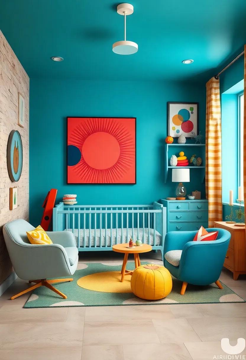 Playful Pop Art: Integrate ‍bold colors,graphic‌ prints,and funky patterns that reflect the playfulness of childhood in a stylish,retro-inspired setting
