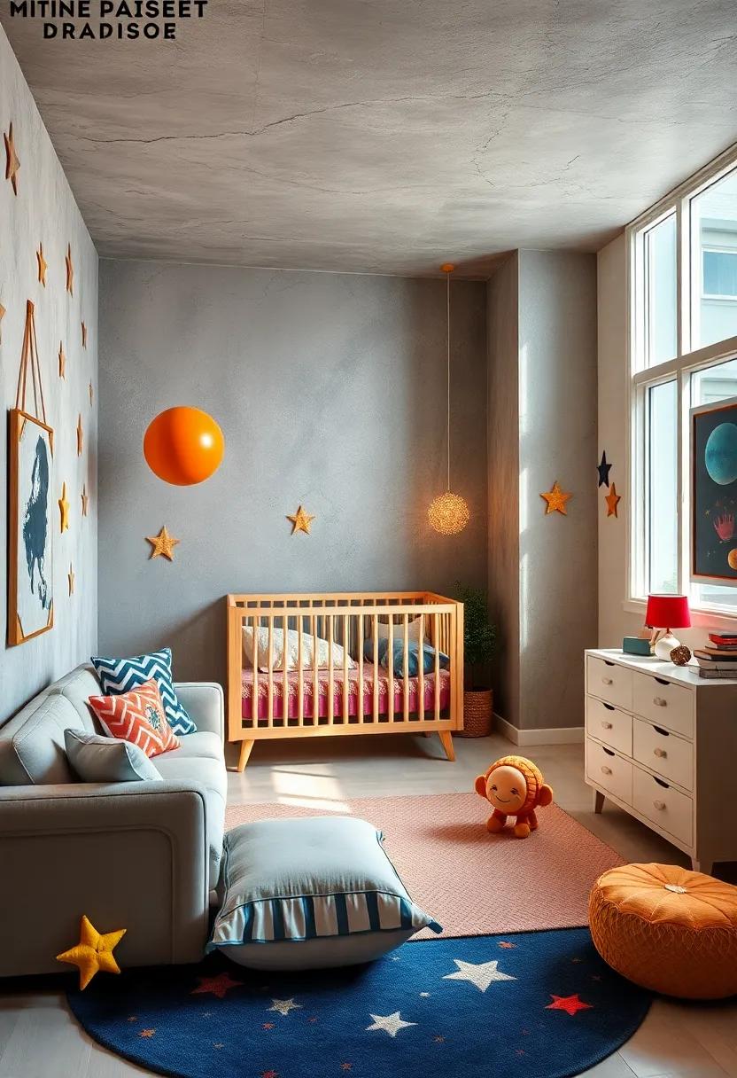 Retro Space Odyssey: Explore the galaxy with vibrant ‌space-themed elements, ‍colorful stars,⁤ and playful ⁤planets ⁢that ‌inspire imagination beyond the stars