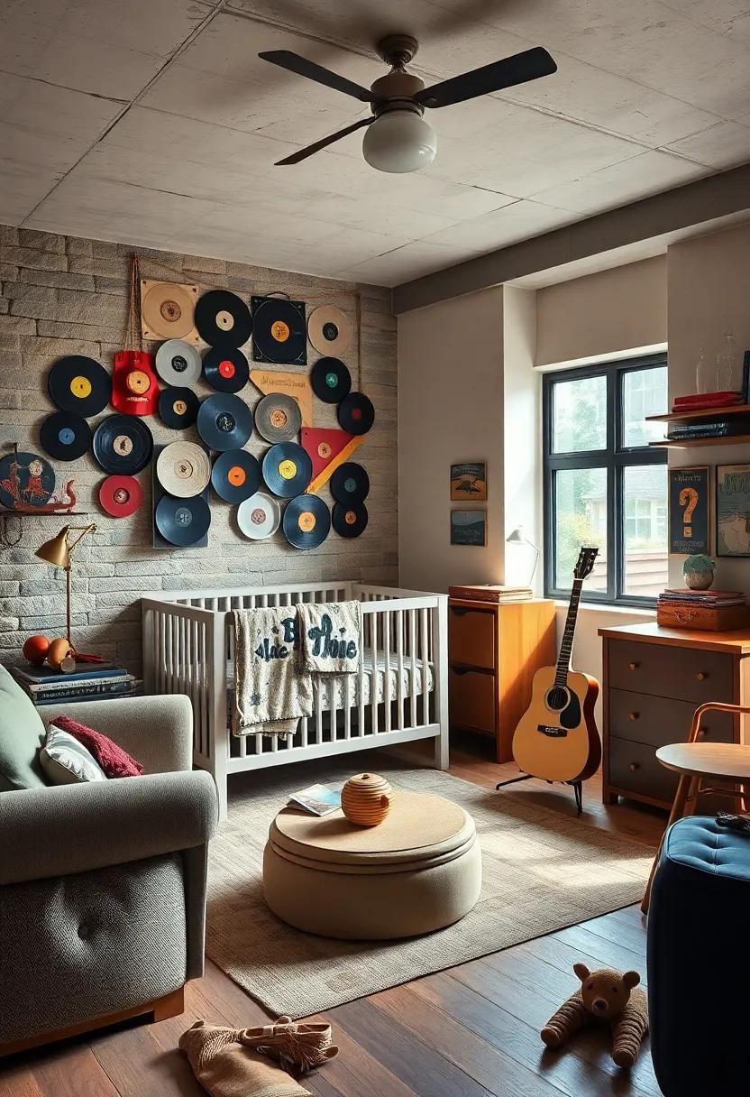 Rock⁣'n' Roll dreams: Introduce musical elements⁢ with vintage records, bold graphics, and a color palette inspired by the golden age of rock music
