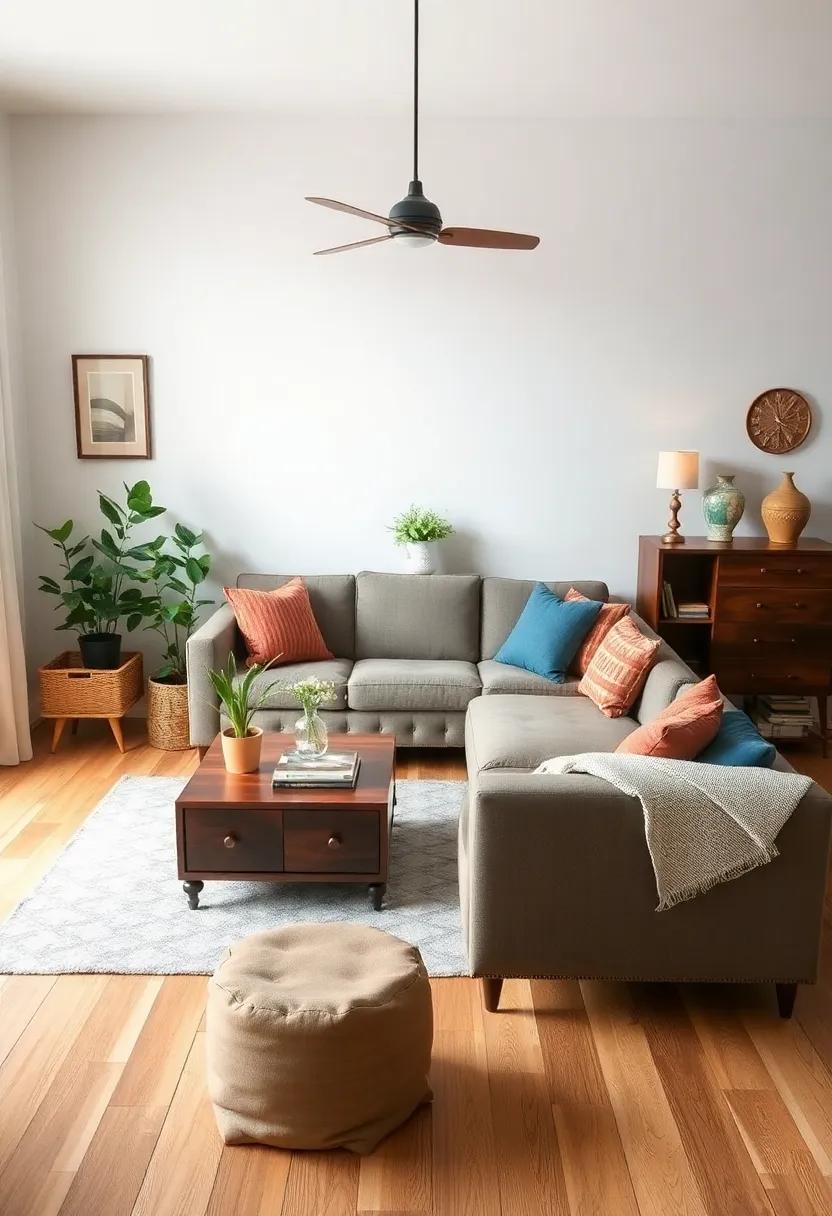 DIY Projects to Upcycle Vintage Items Into Functional Living Room Decor