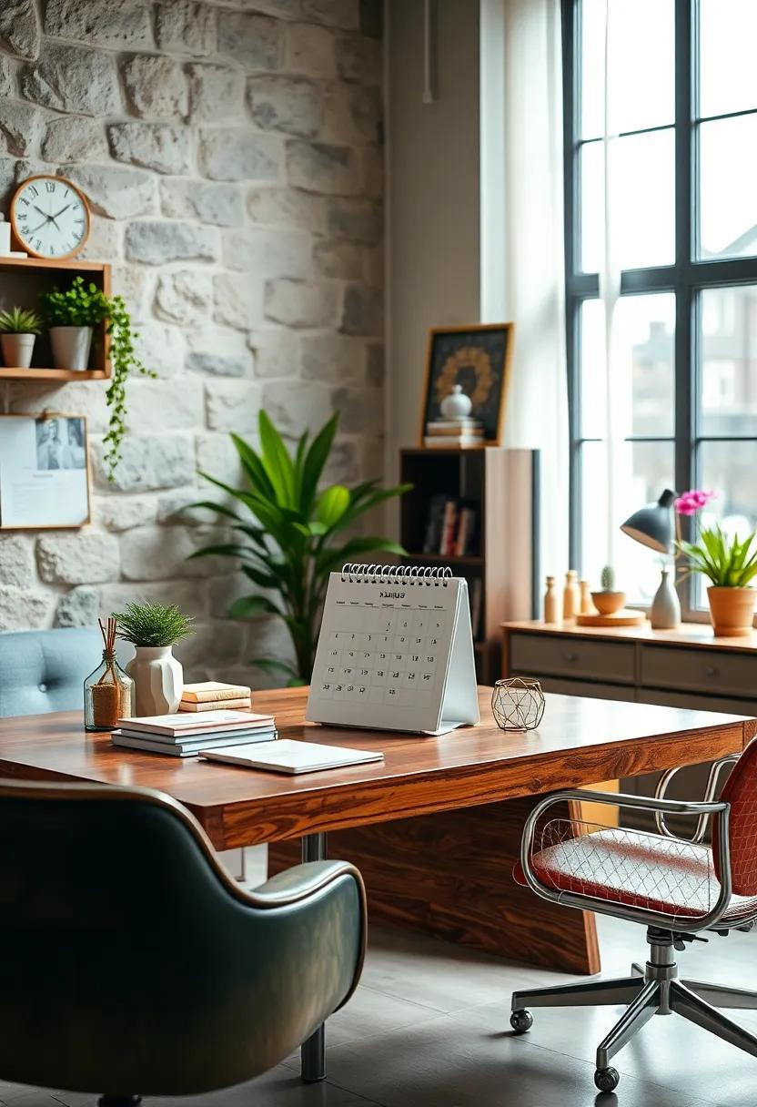 Artistic Desk‌ Calendar: Choose a beautifully designed calendar that adds ‍both functionality and⁤ style to your‌ desk