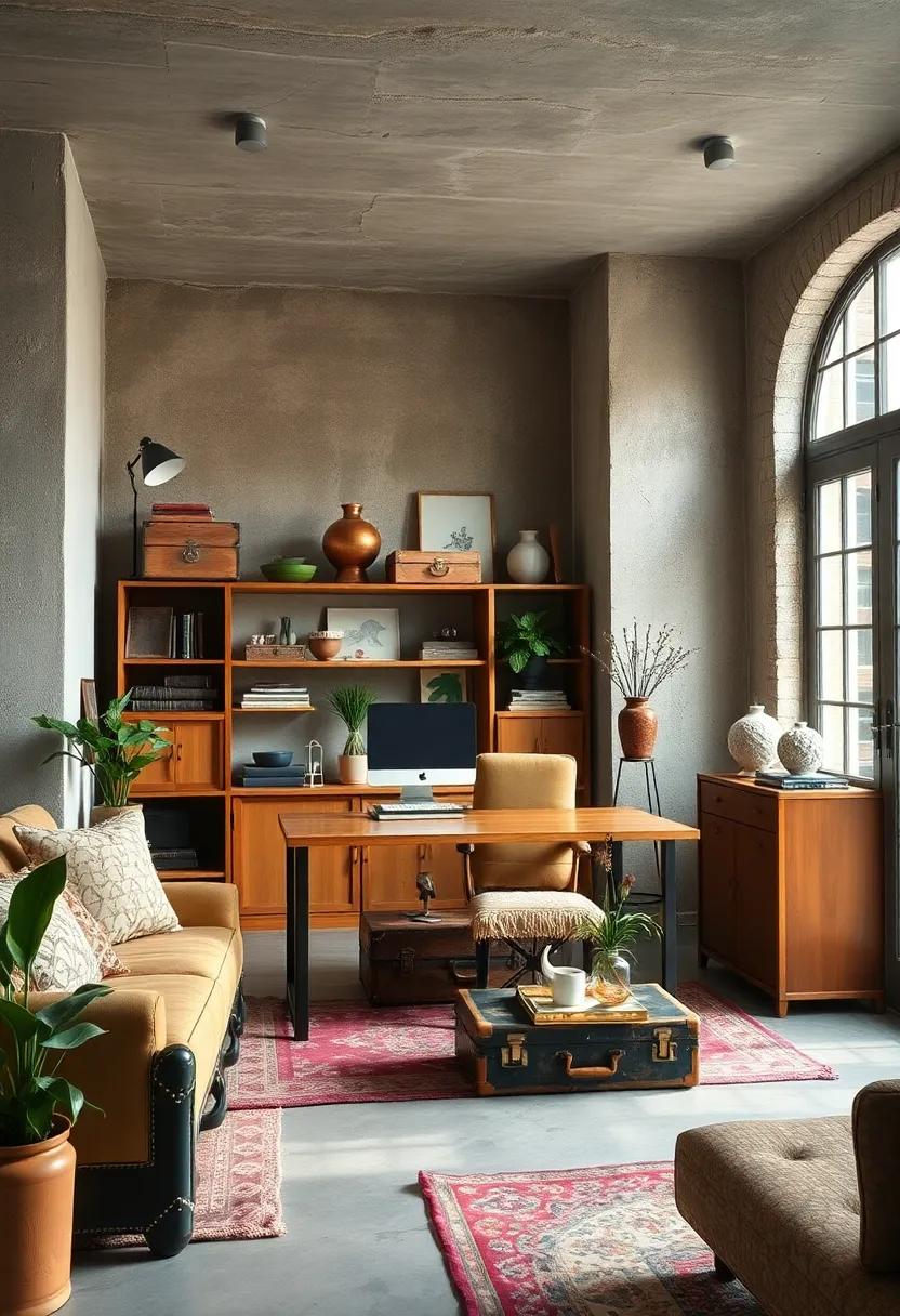 Old Suitcases on‌ Display:⁢ Stack them as side tables or open them⁤ up⁣ to‍ showcase vintage treasures