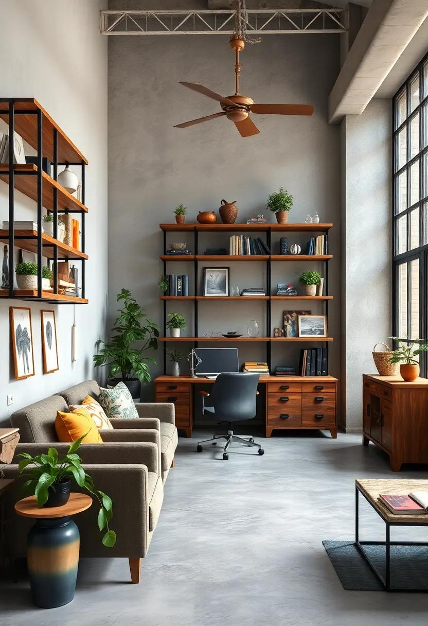 Rustic Wood shelves: Perfect ​for displaying collectibles ‍and books, adding charm ⁢with their handcrafted appearance