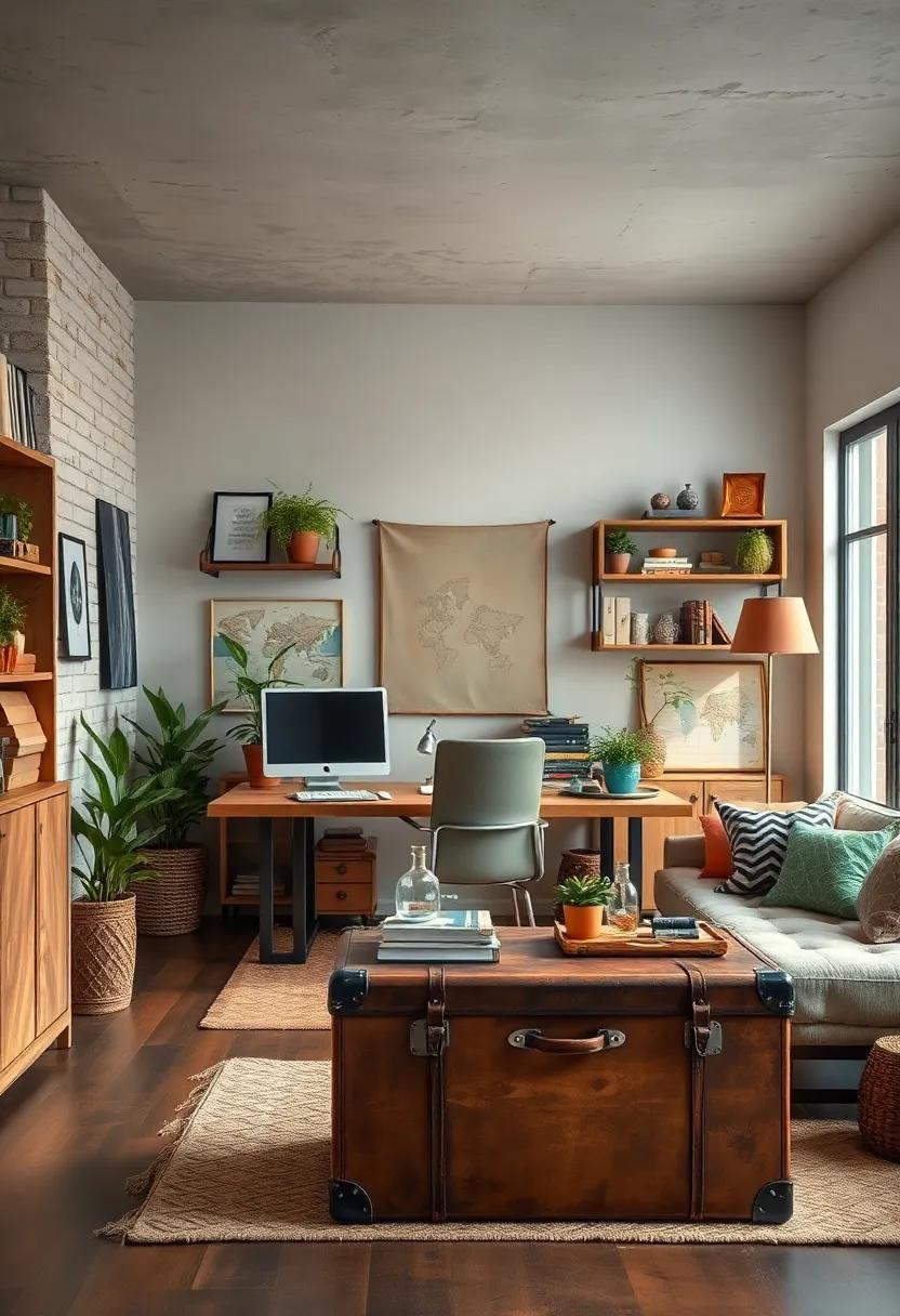 Vintage Suitcase: Use it for storage; it adds a ‍wanderlust element⁣ that sparks creativity and stories