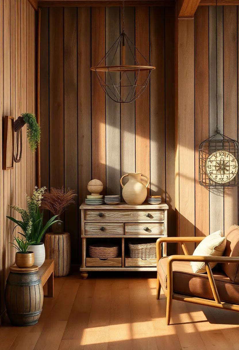 The Beauty of Imperfections:‍ Celebrating Weathered Wood Decor