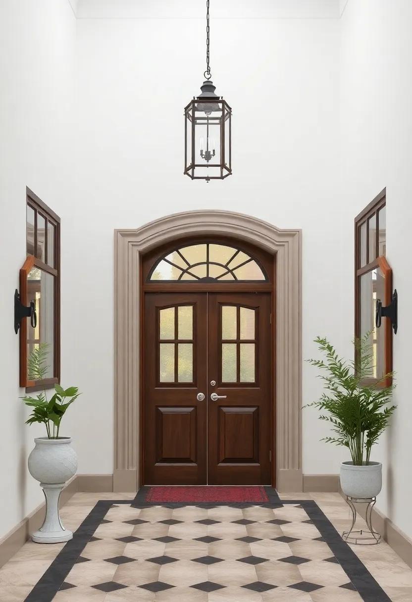 Enchanting Architectural Details That Define Vintage Style in Entryways