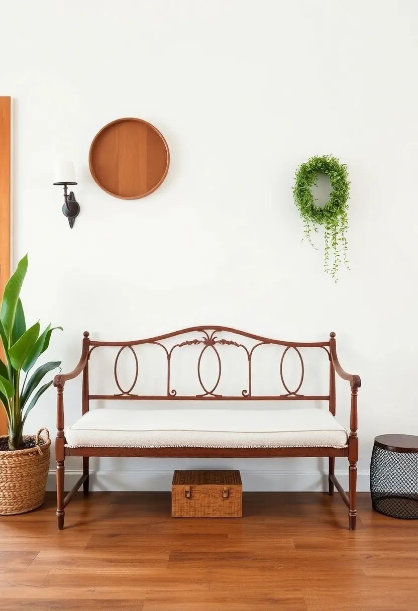 Inviting Comfort: Incorporating Vintage Benches in Your⁢ Foyer Spaces