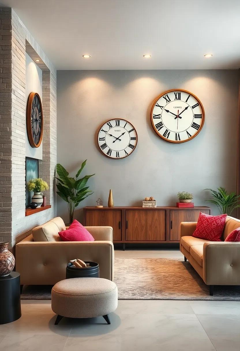 Art Deco Wall Clocks: Make a statement with lavish, ⁣Art Deco wall clocks that incorporate glamour and elegance into your space