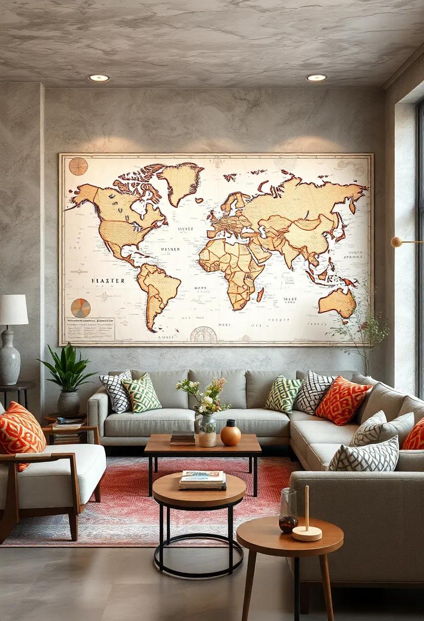 Old World Maps: Opt for‌ world maps from the past that encapsulate the⁤ spirit of exploration and adventure