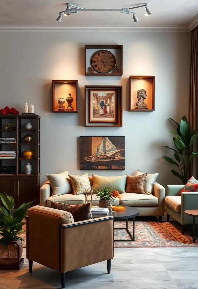 Unique Shadow Boxes: Create depth and intrigue with ⁢shadow boxes featuring vintage items, collectibles, or curated scenes