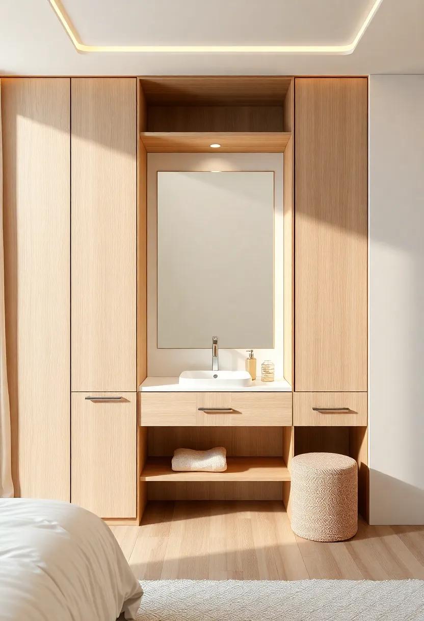 Crafting a Seamless Flow Between Wardrobe and Vanity: An Aesthetic Approach